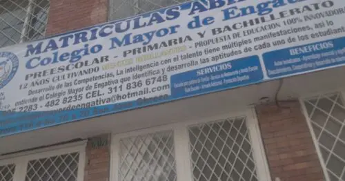 COLEGIO MAYOR DE ENGATIVA CARRERA 116D 70A 70 COLEGIO MAYOR DE ENGATIVA CARRERA 116D 70A 70